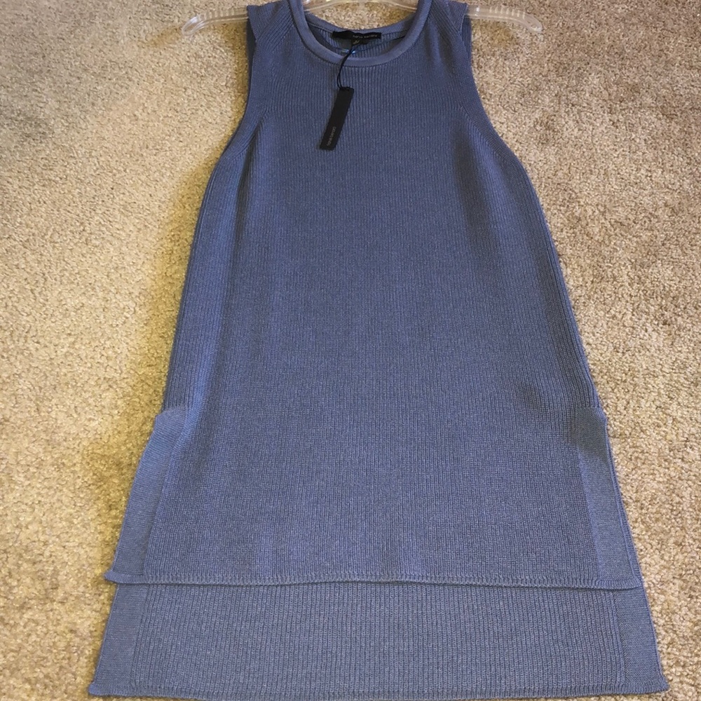 blue dress